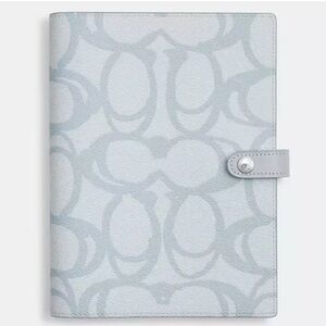 Coach Notebook In Sketch Signature Canvas